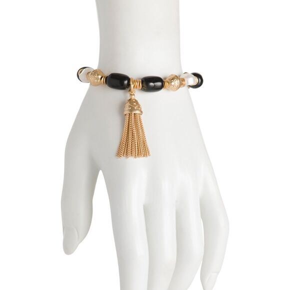 PATRICIA NASH STRETCH TASSEL BRACELET - Picture 4 of 4